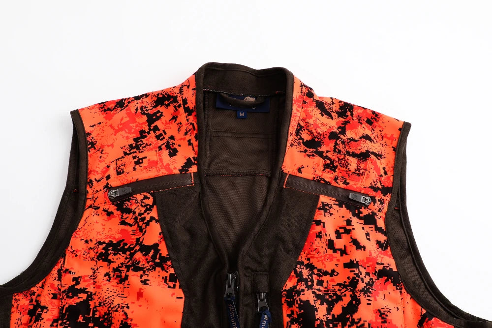 Gradvik Jagtvest – Orange Blaze Fire Camouflage