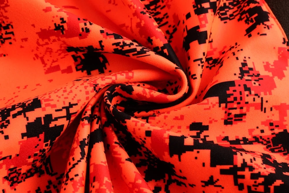 Gradvik Jagtvest – Orange Blaze Fire Camouflage