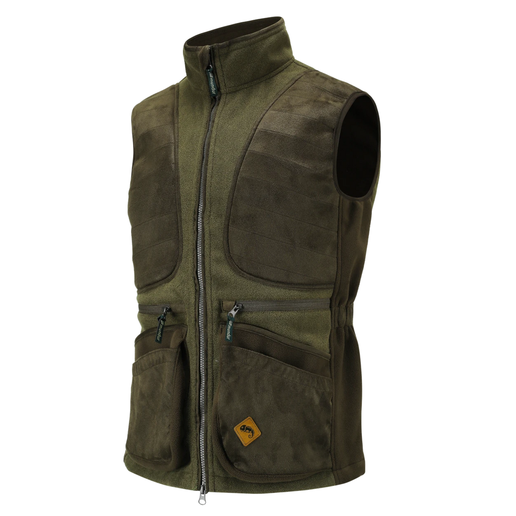 Nordland Skydevest - Melange Green Fleece