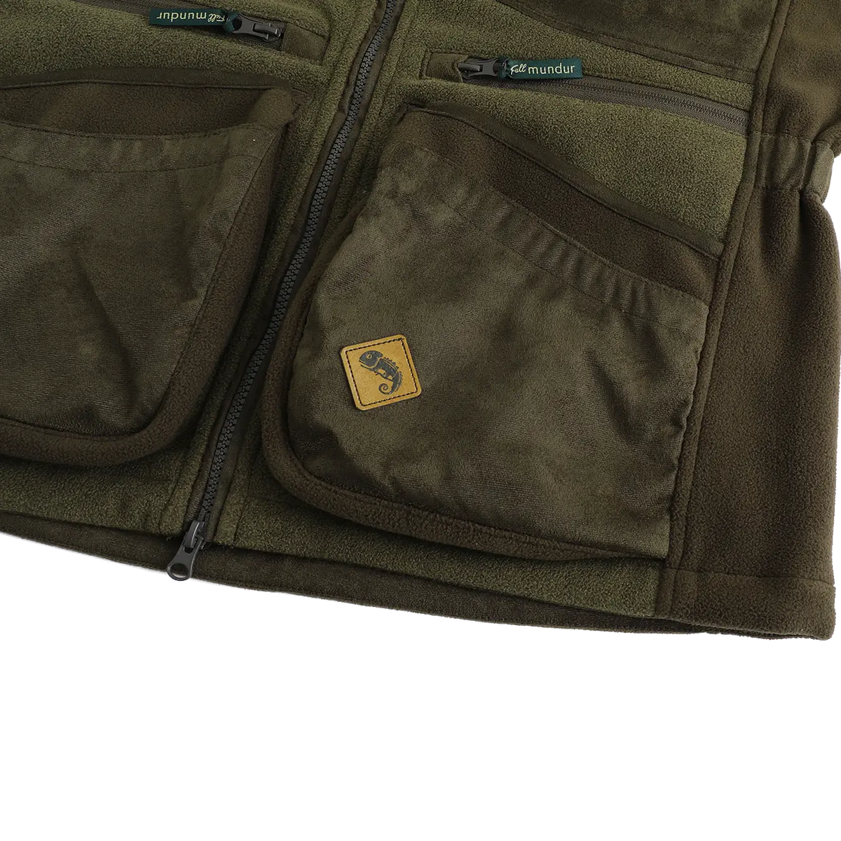 Nordland Skydevest - Melange Green Fleece